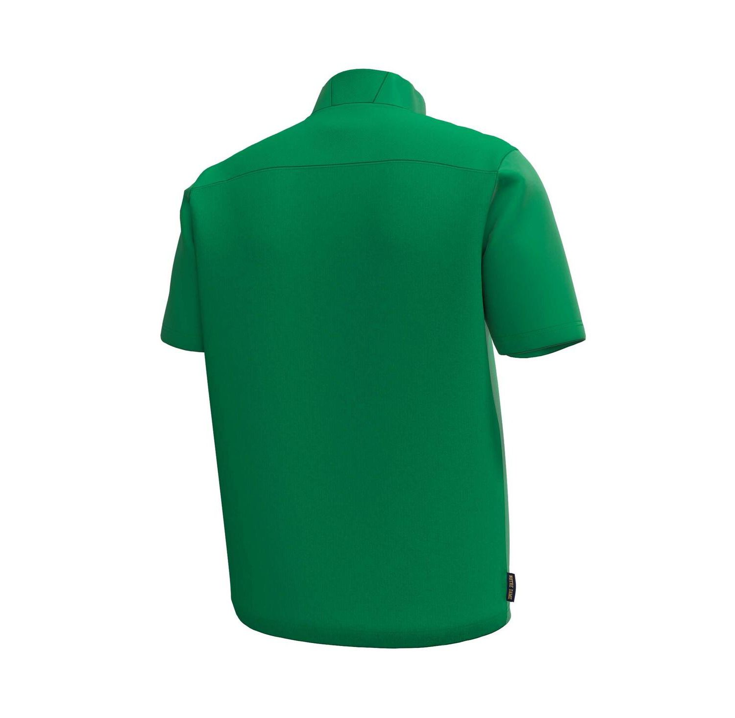 Men's Kelly Green Notre Dame Fighting Irish Motivate Quarter-Zip Short Sleeve Top