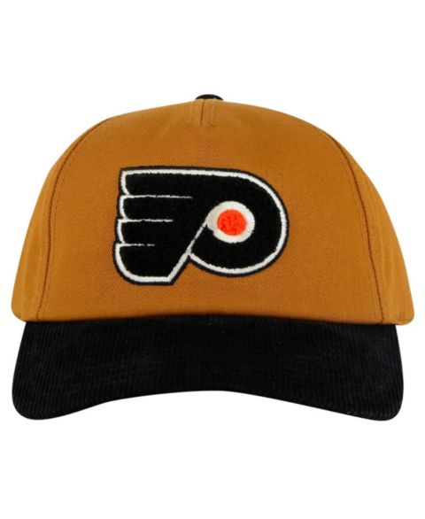 Мужская кепка American Needle Tan/Black Philadelphia Flyers Burnett Adjustable Hat