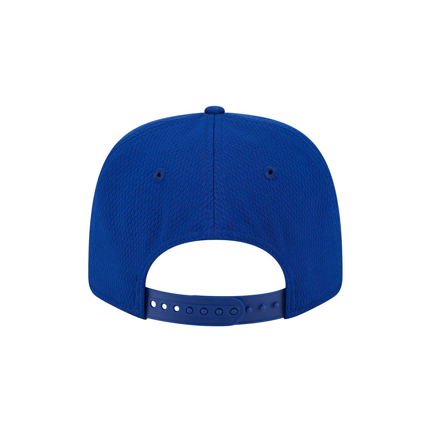 Мужская кепка New Era Royal Florida Gators Patched 9SEVENTY Stretch-Snap Adjustable Hat — фото 2