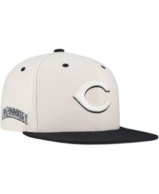 Mitchell & Ness - Men's Cream Cincinnati Reds Snapback Hat