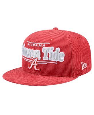 New Era - Men's  Crimson Alabama Crimson Tide Display 9FIFTY Snapback Hat