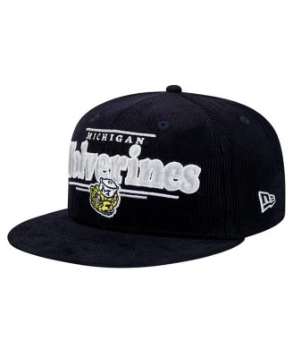 New Era - Men's  Navy Michigan Wolverines Display 9FIFTY Snapback Hat