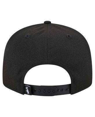 Men's Black Chicago White Sox Splatter 9FIFTY Snapback Hat