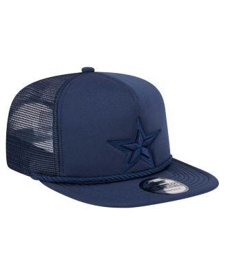 Men's Navy Dallas Cowboys Active Tone Golfer Snapback Hat