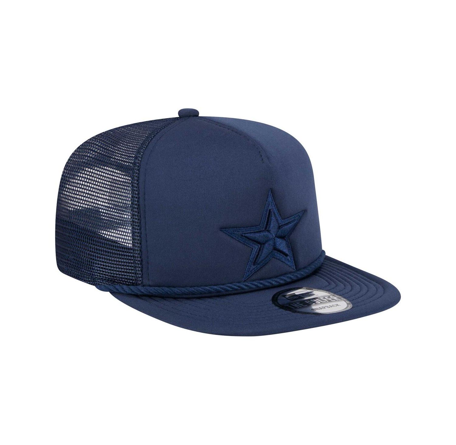 Men's Navy Dallas Cowboys Active Tone Golfer Snapback Hat