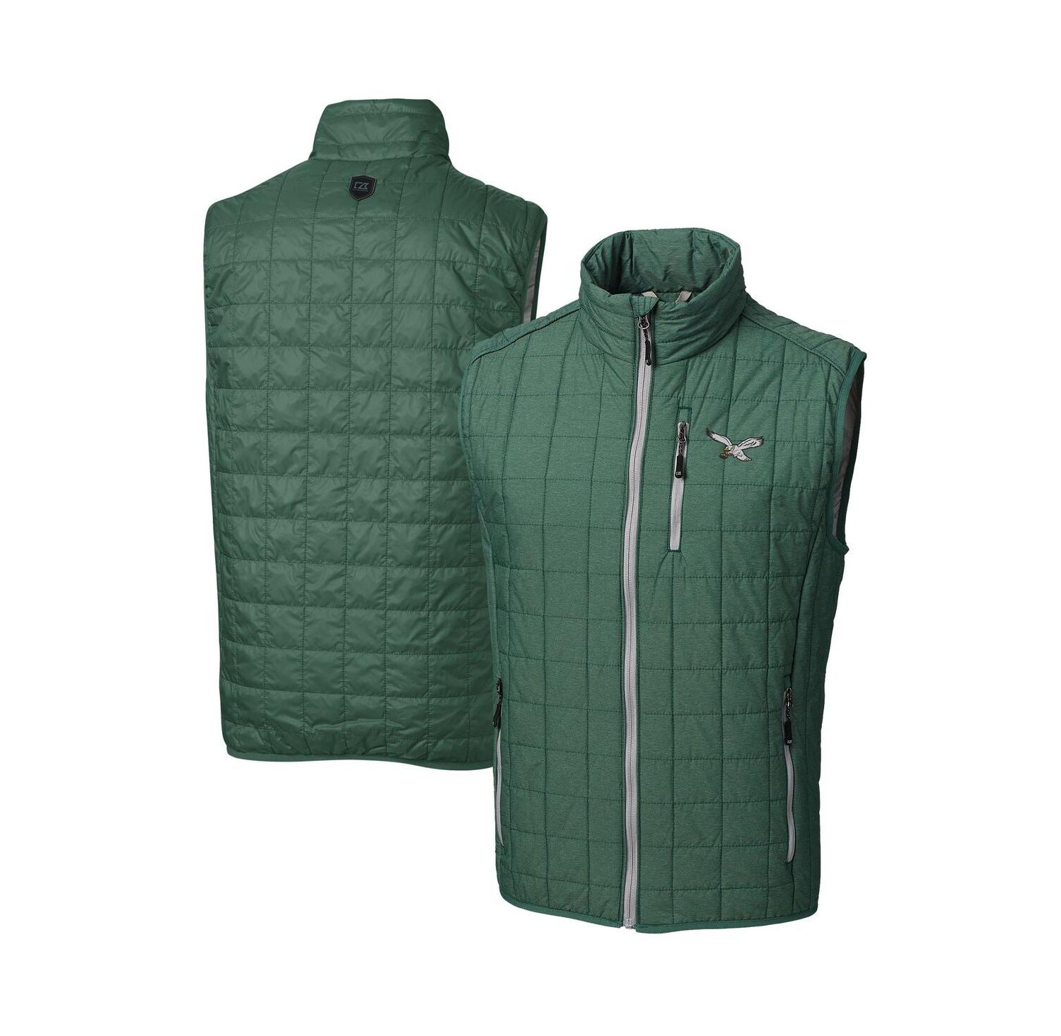 Men's Hunter Green Philadelphia Eagles Rainier PrimaLoft Eco Full-Zip Puffer Vest