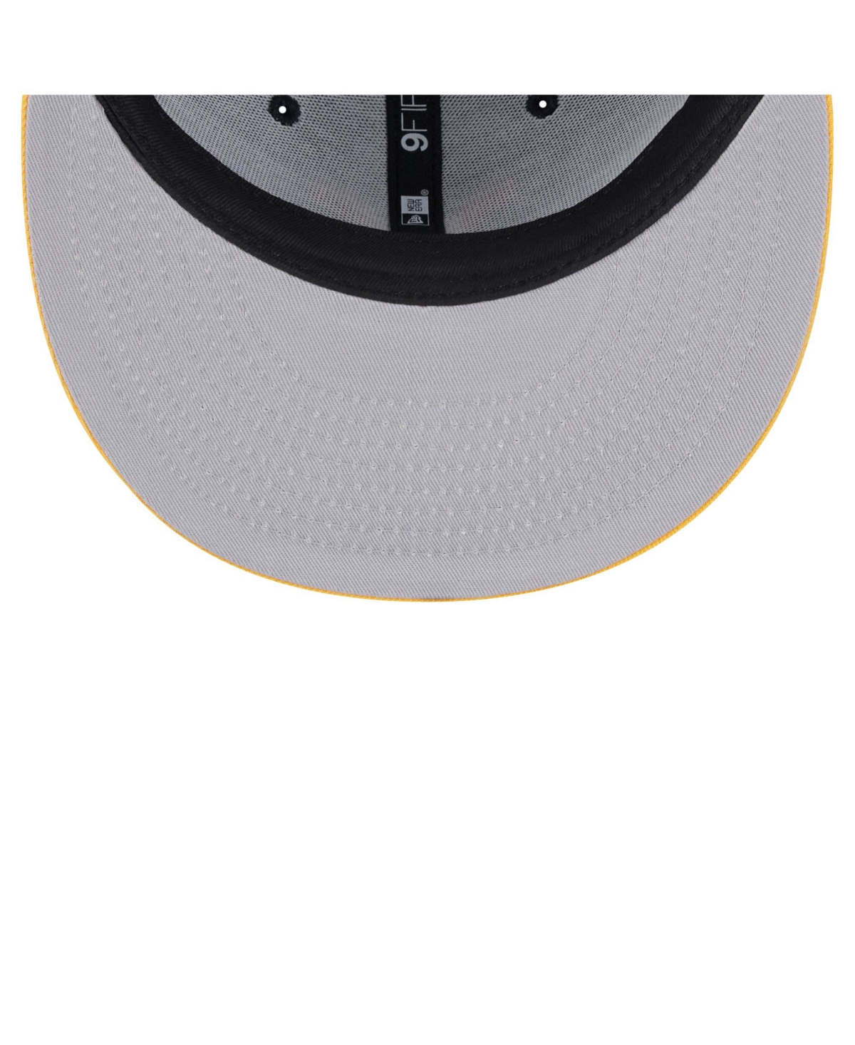 NEW ERA MEN'S NAVY/GOLD WEST VIRGINIA MOUNTAINEERS TWO-TONE 9FIFTY SNAPBACK HAT 