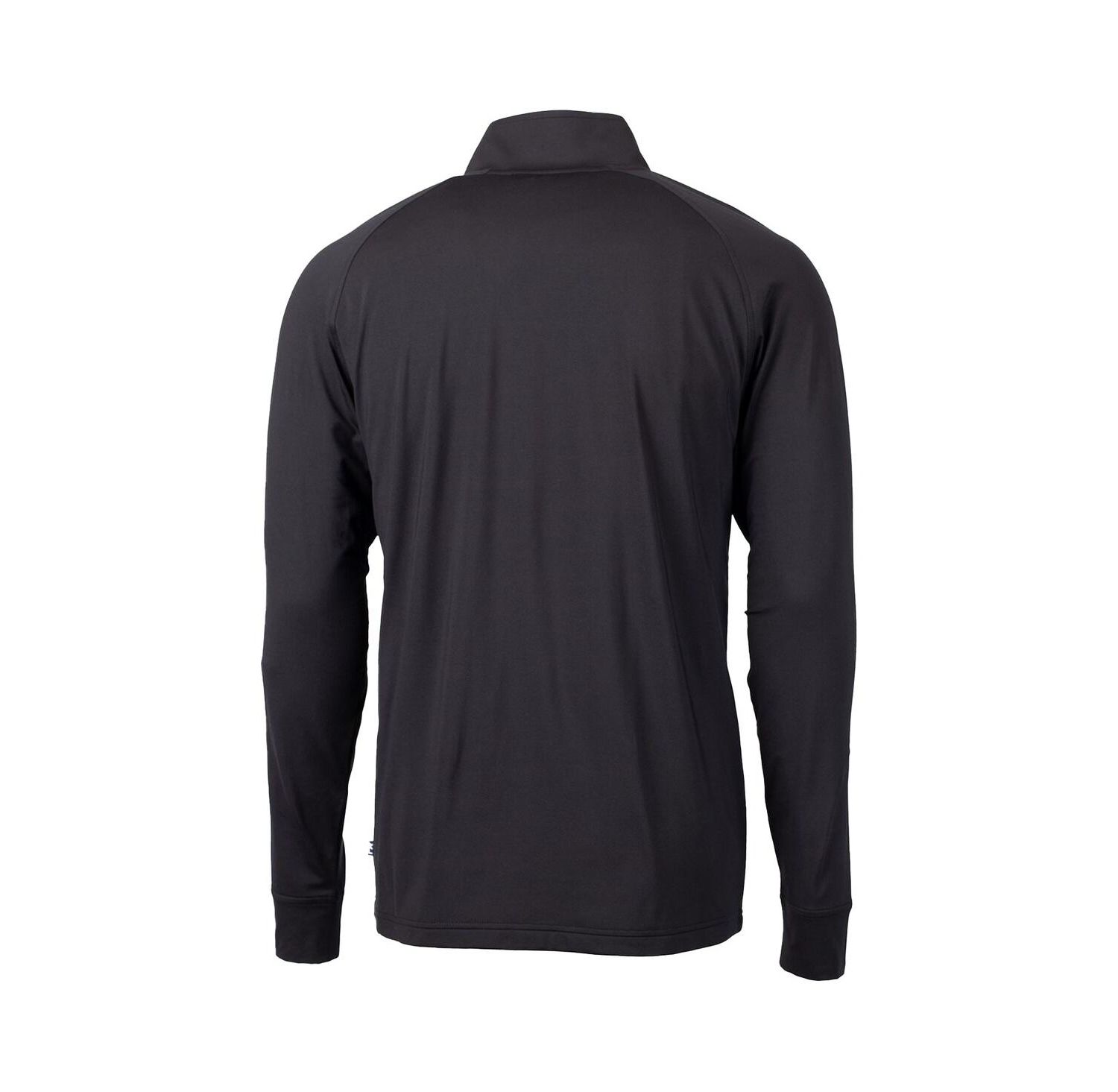 Men's Black Ohio State Buckeyes Adapt Knit Stretch Quarter-Zip Pullover Top