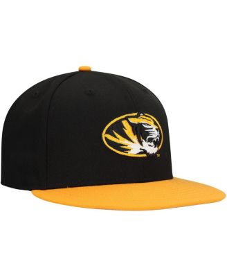 Men's Black/Gold Missouri Tigers Logo 9FIFTY Snapback Hat