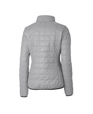 Women's Gray North Carolina Tar Heels Rainier Insulated Puffer Full-Zip Jacket