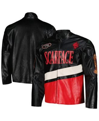 Reason - Men's and Women's Black Scarface Moto Full-Zip Jacket