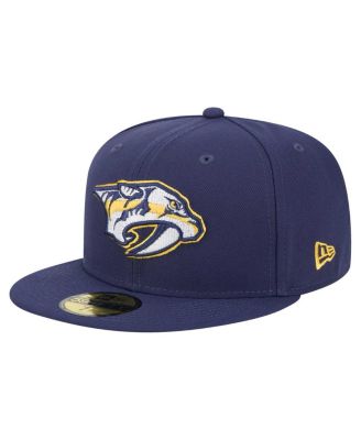 New Era - Men's Navy Nashville Predators Core 59FIFTY Fitted Hat