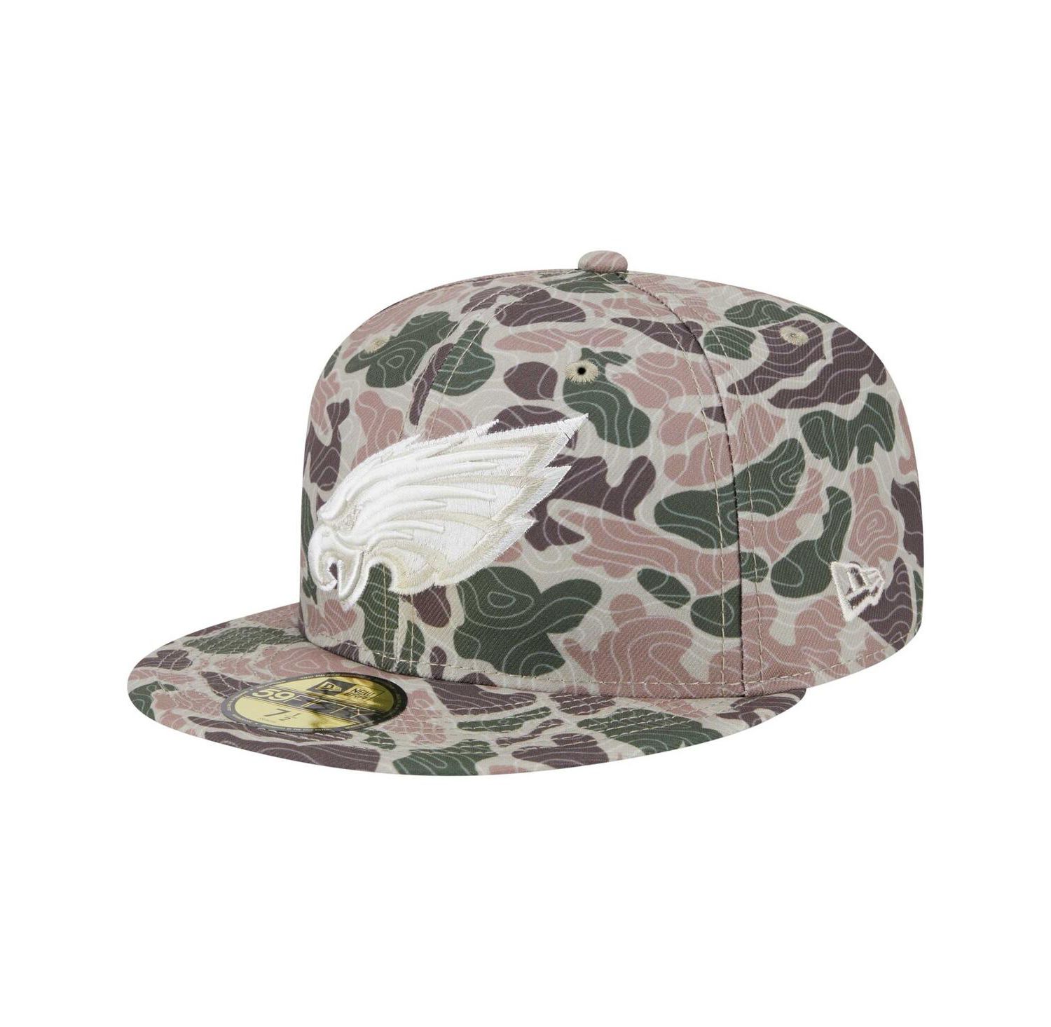 Men's Philadelphia Eagles Geo Camo 59FIFTY Fitted Hat