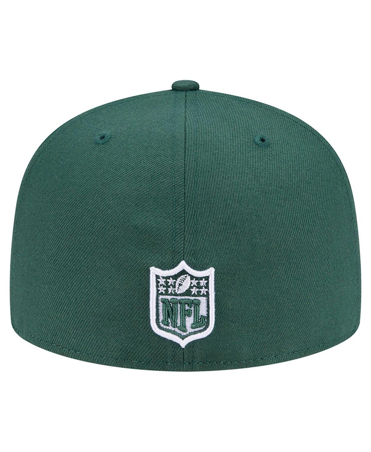 NEW ERA MEN'S GREEN GREEN BAY PACKERS CHECKERED 59FIFTY FITTED HAT 
