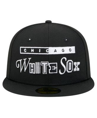 Men's Black Chicago White Sox Ransom 59FIFTY Fitted Hat