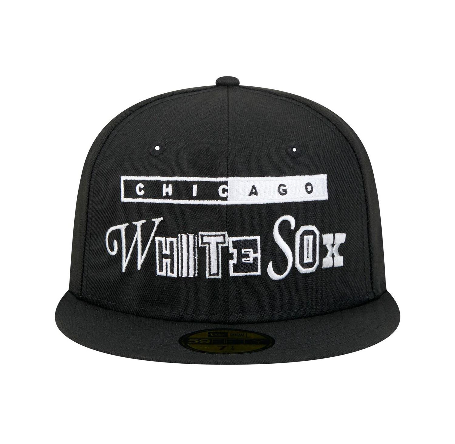 Men's Black Chicago White Sox Ransom 59FIFTY Fitted Hat