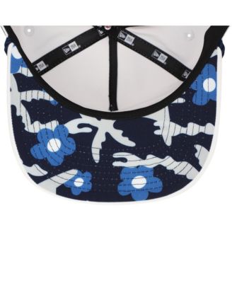 Men's White New York Yankees Paradise Golfer Adjustable Hat