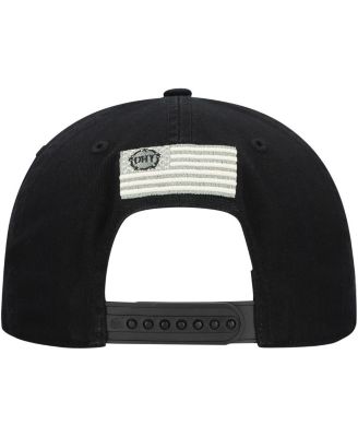 Men's Black Tampa Bay Lightning OHT Military Appreciation Homeland Honor and Defend Hitch Adjustable Hat