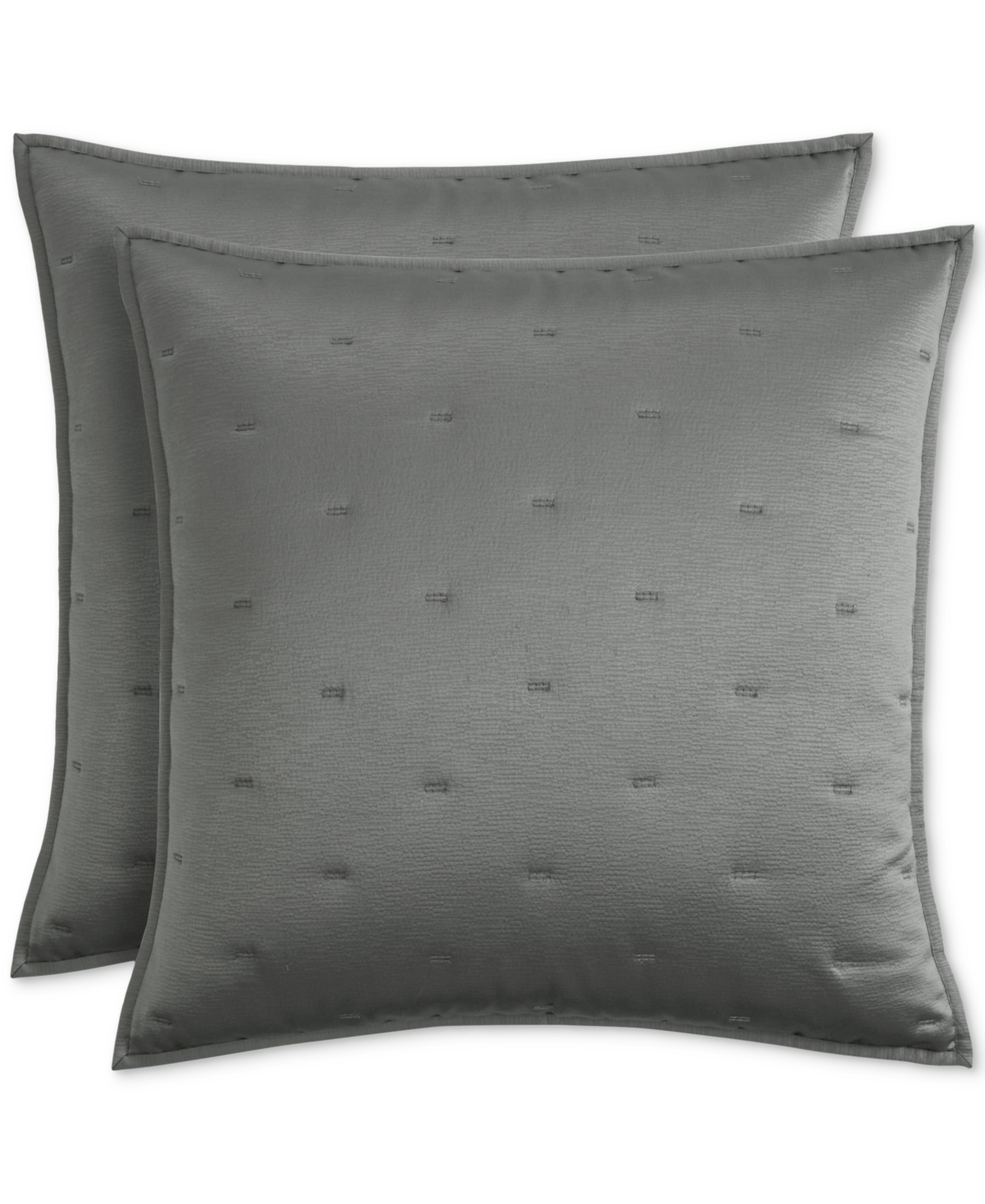 Glint Quilted 2-Pc. European Sham Set, Exclusively at Macy's - Gold