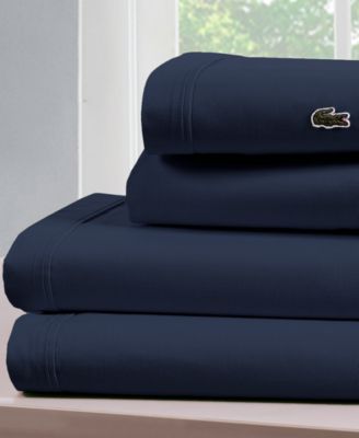 Solid Cotton Percale Pillowcase Pair, Standard