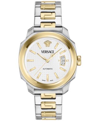 Versace - Men's Swiss Automatic Dylos Two-Tone Stainless Steel Bracelet Watch 42mm