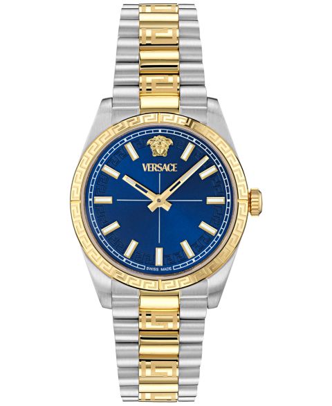 Женские часы Versace Swiss Millenyium Two-Tone Stainless Steel Bracelet Watch 32mm