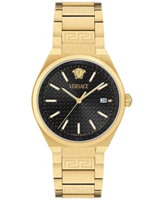 Versace - Women's Swiss V-Auria Gold Ion Plated Bracelet Watch 39mm
