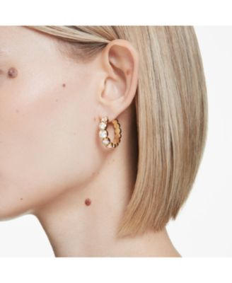 Imber Gold-Tone Plated Hoop Earrings