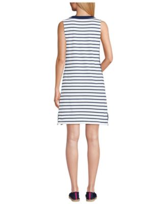lands end cotton jersey dress Lands' Women's Tall Notch Neck collection: Christmas