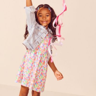tiered jersey dress Boden Girls Tiered Jersey Sundress in Pink