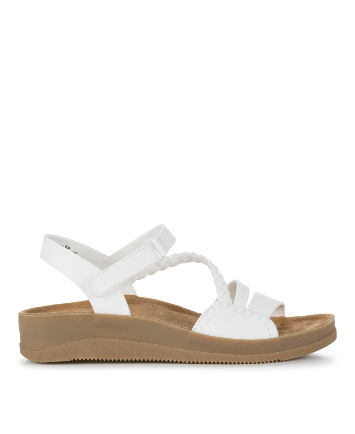Baretraps Women's Flicka Wedge Sandals In White