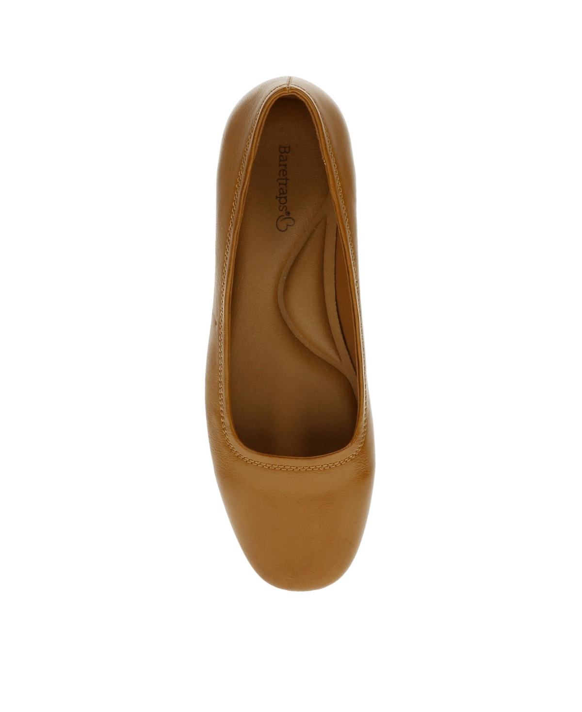 Shop Baretraps Women's Covette Slip On Flats In Dark Cognac
