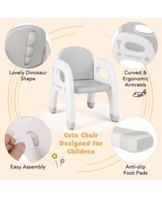 Kids Activity Table and Chair Set with Montessori Toys for Preschool and Kindergarten Learning Fun