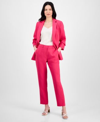 Women's High Rise Straight Leg Pants 