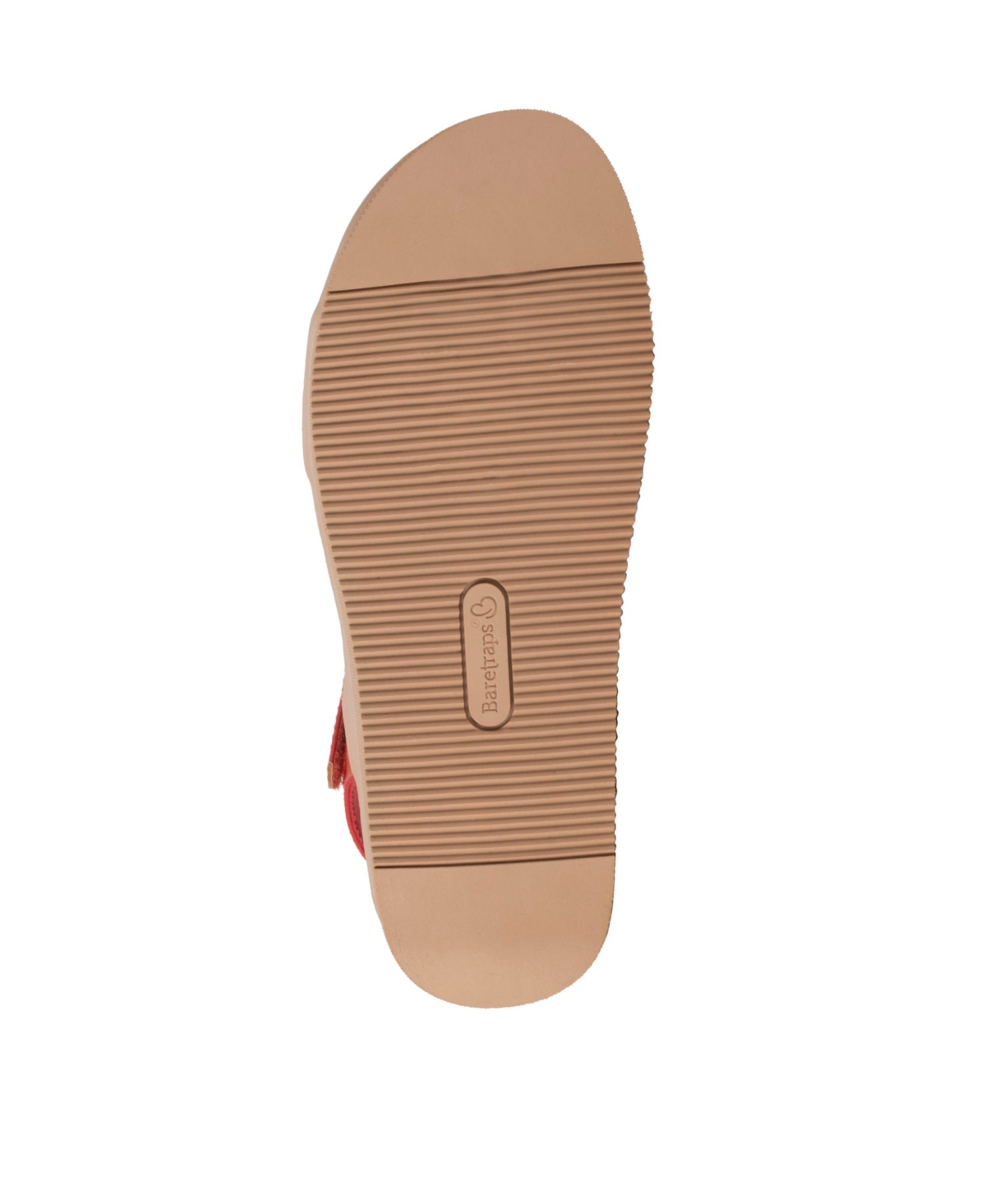 Shop Baretraps Women's Frolick Asymmetrical Wedge Sandals In Cherry Red