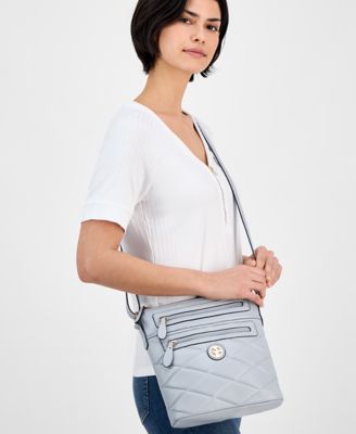 Small Quilted North South Crossbody, Exclusively at Macy's 