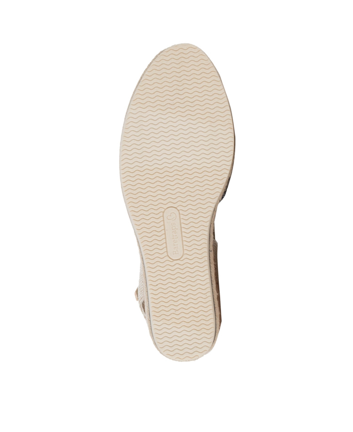 Baretraps Women's Alycia Closed Toe Wedge Sandals In Navy Multi
