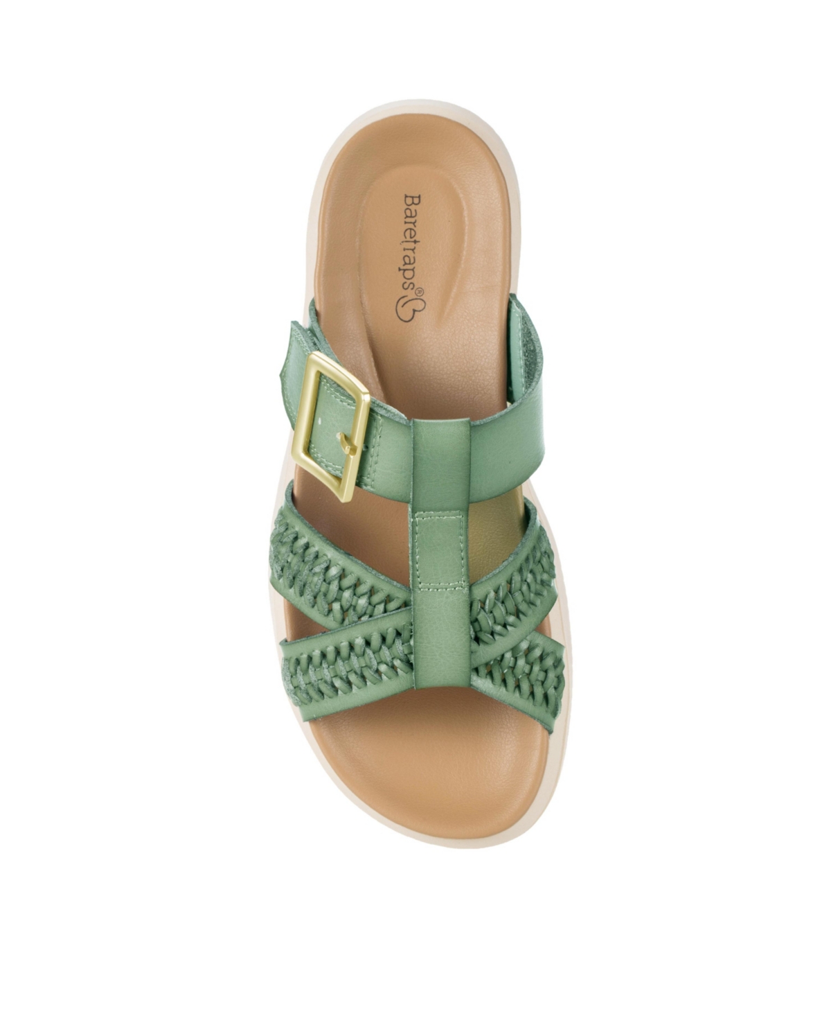 Baretraps Women's Emmery Slide On Sandals In Sage