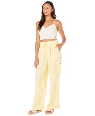 Juniors' Cotton Precious Cargo Beach Pants