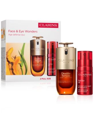 Clarins - 2-Pc. Face & Eyes Skincare Set