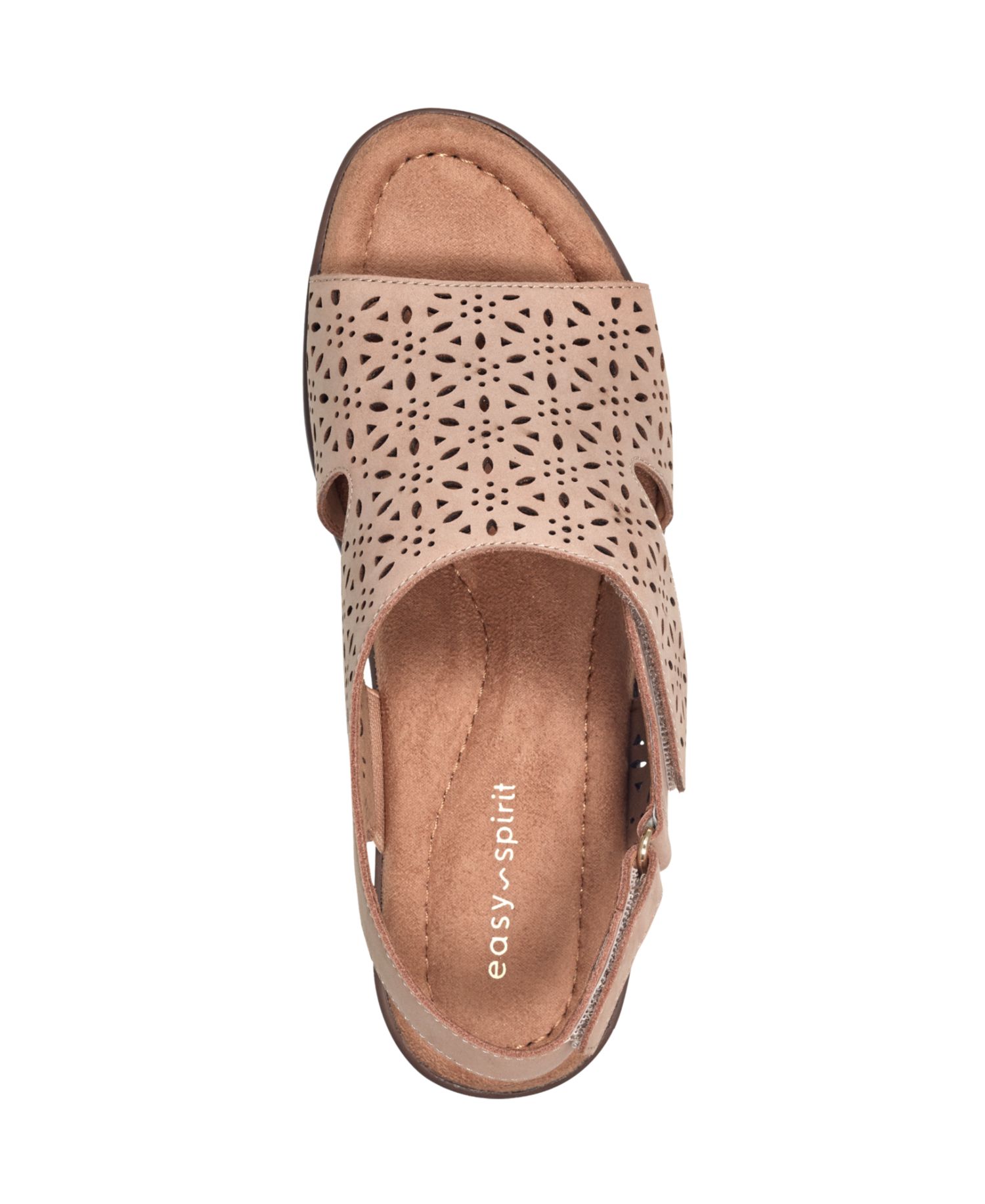 Women's Calix Laser Cut Leather Slingback Sandals