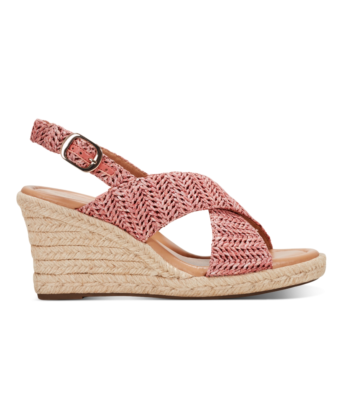 EASY SPIRIT WOMEN'S ARIANE ESPADRILLE WEDGE SANDALS 