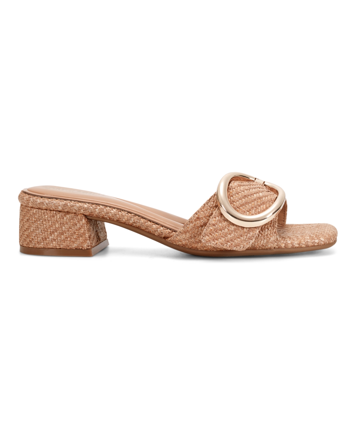 EASY SPIRIT WOMEN'S ROXANA EFLEX BUCKLE BLOCK HEEL SANDALS 