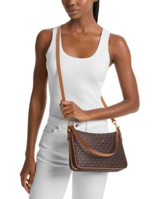 Michael Kors Jet Set Small Nylon Top Zip Pochette Crossbody Bag