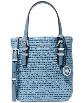 Michael Kors - Quinn Small North South Woven Tote Crossbody