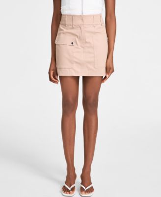 Women's Cargo Mini Skirt, Exclusively at Macy's