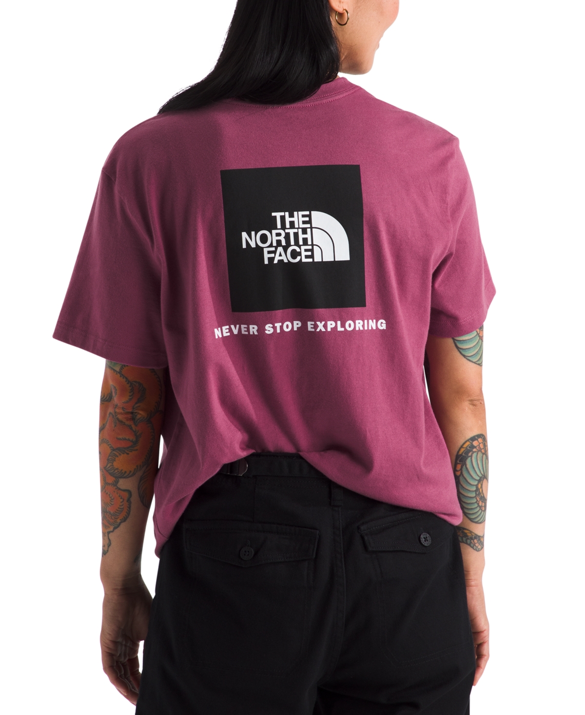 THE NORTH FACE WOMEN'S SHORT-SLEEVE CORE BOX NSE TEE 
