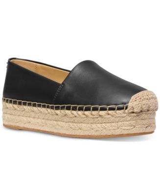 【関税&送料込】Michael By Michael Kors Espadrille Ballet Ly Lynn Leather Ballet Espadrille | Michael Kors [US]