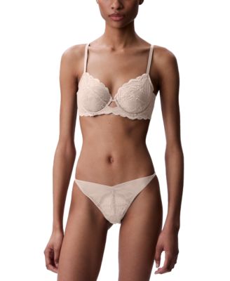 Women's Sensual Stretch Lace Unlined Full-Coverage Bra QF8120