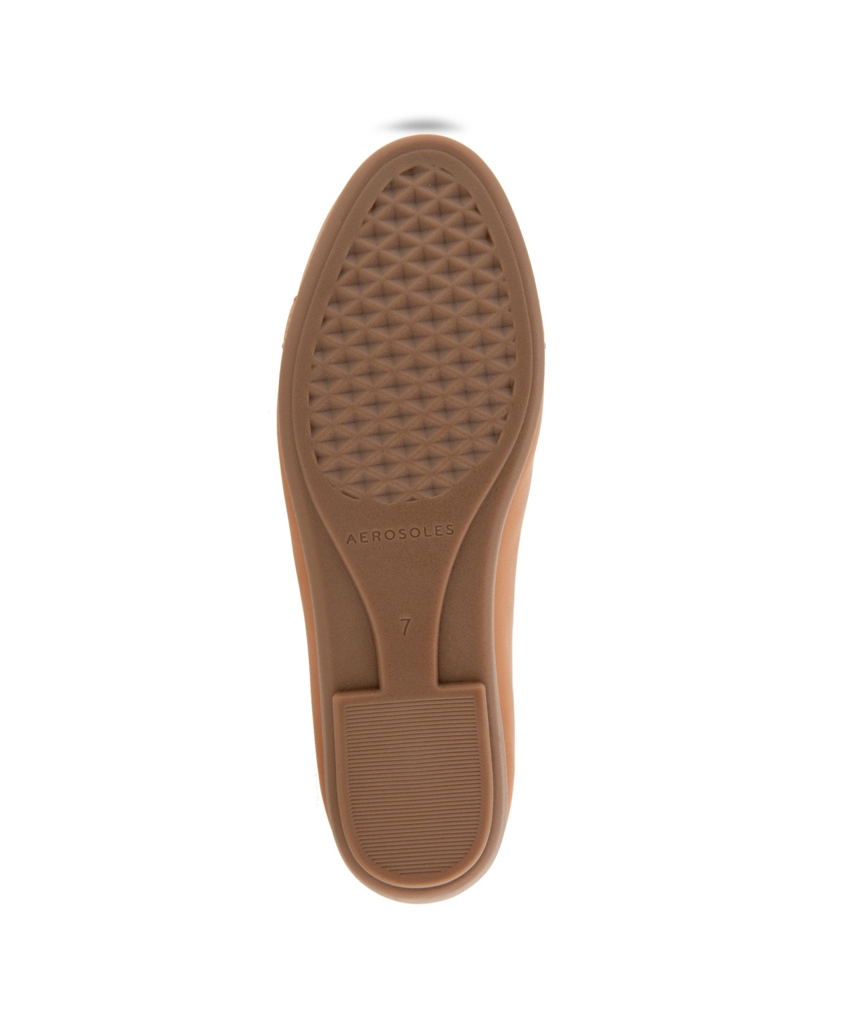 AEROSOLES WOMEN'S BIG-BET ROUND TOE BALLET FLATS 